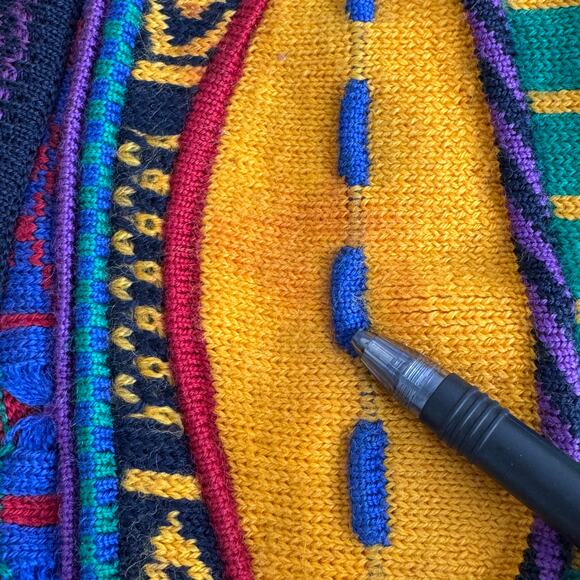 Emaroo Australia 3D wool knit cardigan - Picture 3 of 14